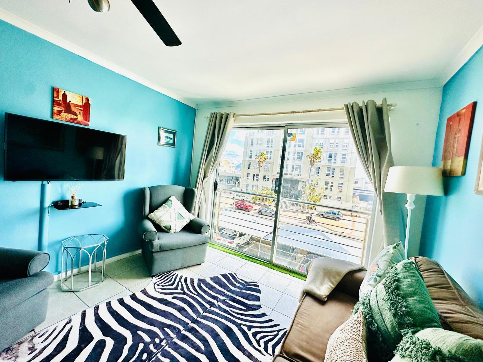 Caline Vip Apartments, Beach Close Bloubergstrand Luaran gambar